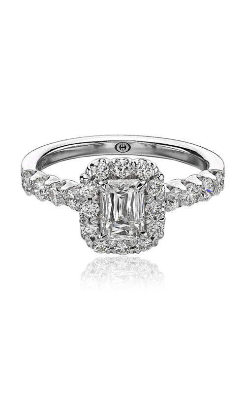 Christopher Designs Crisscut Emerald Engagement Ring G52-EC100