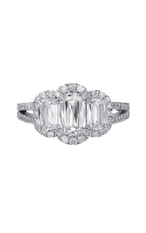 Christopher Designs Crisscut L'Amour Engagement Ring L128-065