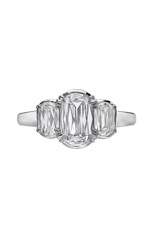 Christopher Designs Crisscut L'Amour Engagement Ring L137-100