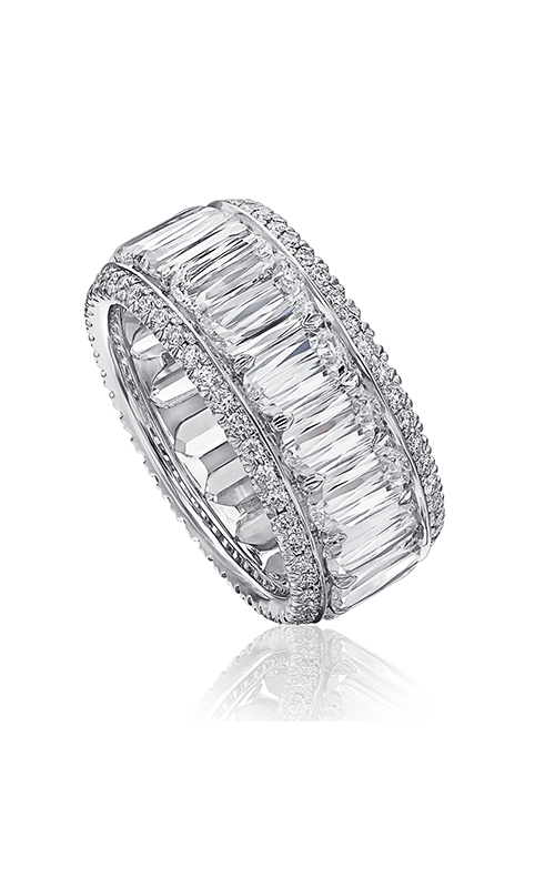 Christopher Designs Crisscut L'Amour Wedding Band L259-0-450