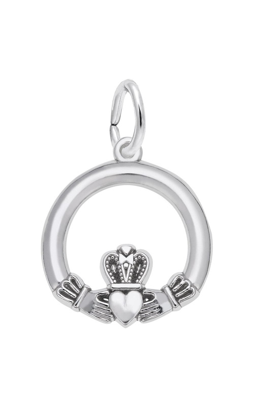 Sterling Silver Claddah Charm