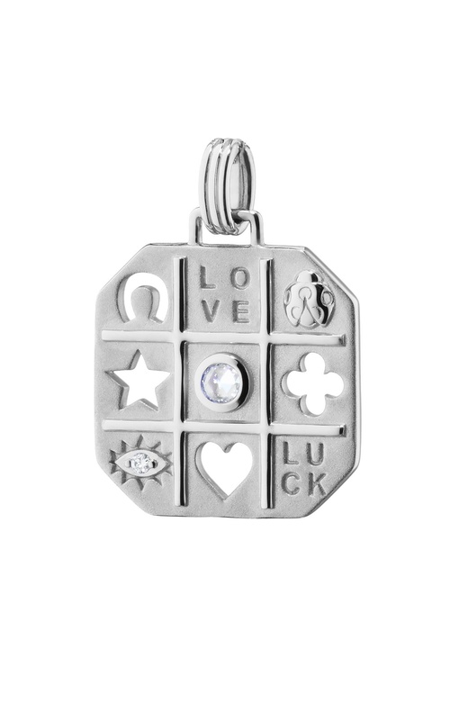 MONICA RICH KOSANN Sterling Silver Touch of Luck Charm