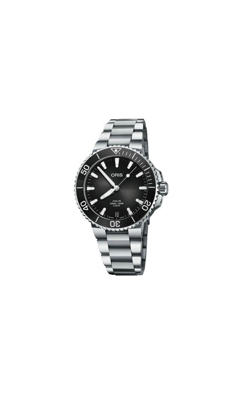 ORIS Aquis Date Calibre 400 41.5mm Black Dial