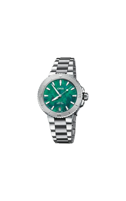 ORIS Oris X Bracenet Aquis 36.5mm Green Dial