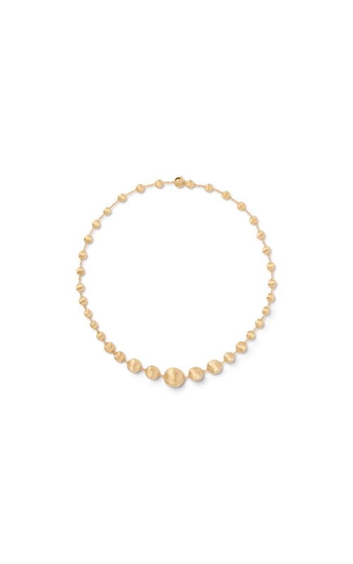 MARCO BICEGO Africa 18K Yellow Gold Graduated Necklace