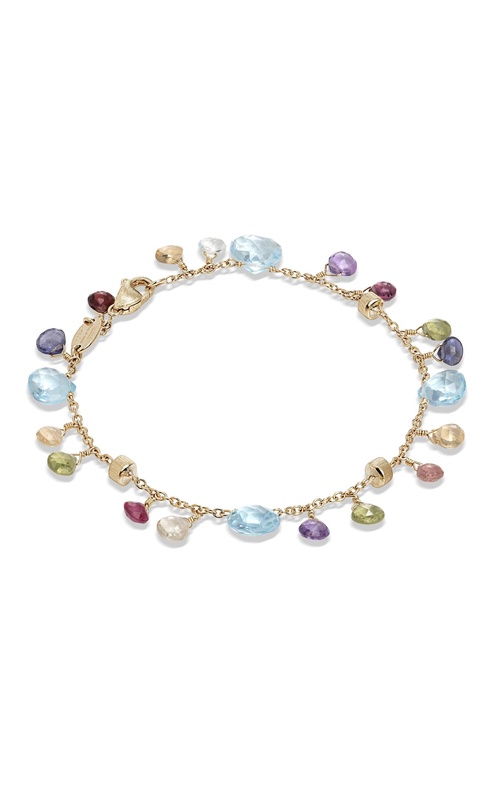 MARCO BICEGO Paradise 18K Yellow Gold Single-Strand Gemstone Bracelet, Topaz Accents