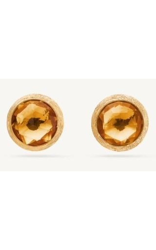 MARCO BICEGO Jaipur Color 18K Yellow Gold Citrine Stud Earrings