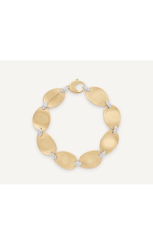 MARCO BICEGO 18K Yellow Gold Lunaria Bracelet With Diamond Accents
