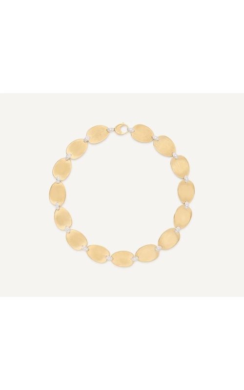 MARCO BICEGO Lunaria 18K Yellow Gold Large Collar Necklace with Diamond Accents