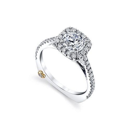 Mark Schneider Contemporary Engagement Ring Blush 17655