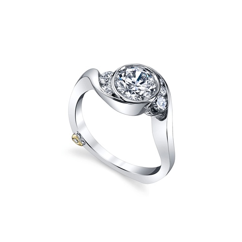 Mark Schneider Contemporary Engagement Ring Celestial 17620