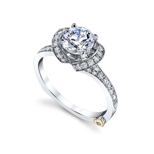 Mark Schneider Contemporary Engagement Ring Yearn 17670