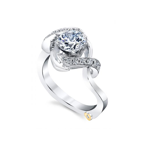 Mark Schneider Contemporary Engagement Ring Oasis 20280