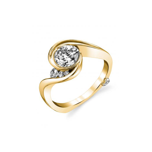 Mark Schneider Contemporary Engagement Ring Splendid 17640