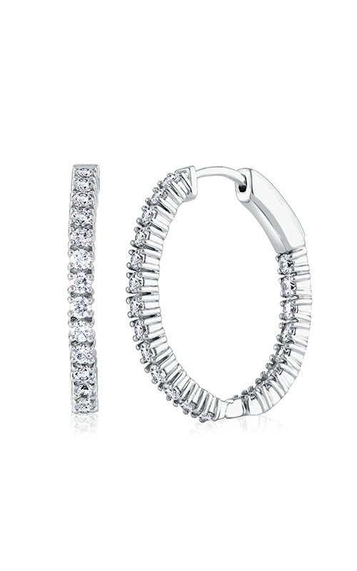Fire & Ice Lyra Hoop Earrings FIE60366M
