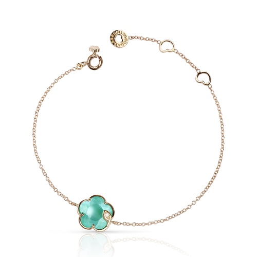 Pasquale Bruni 18K Rose Gold Petit Joli Lunar Garden Gem & Diamond Bracelet
