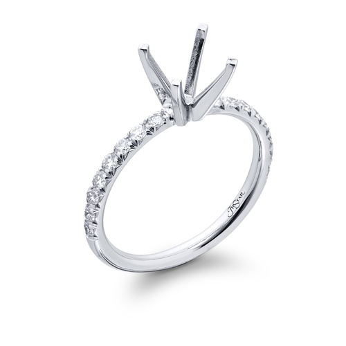 JB Star Platinum Diamond Engagement Ring