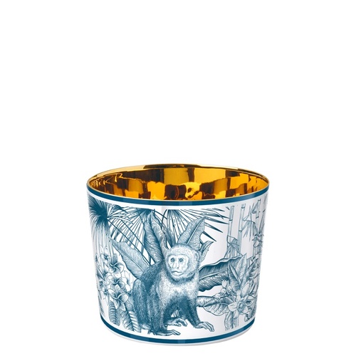 Furstenburg Sip of Gold The Kiwis Porcelain Champagne Goblet