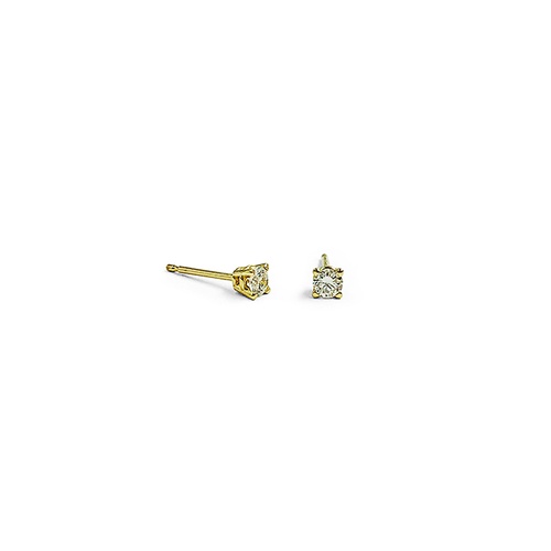 Alson Signature Collection 14K Yellow Gold .25CTW Diamond Stud Earrings
