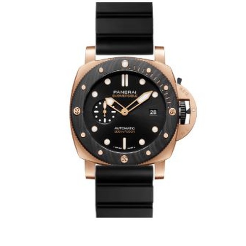 PANERAI Submersible 44MM Brushed Goldtech Watch
