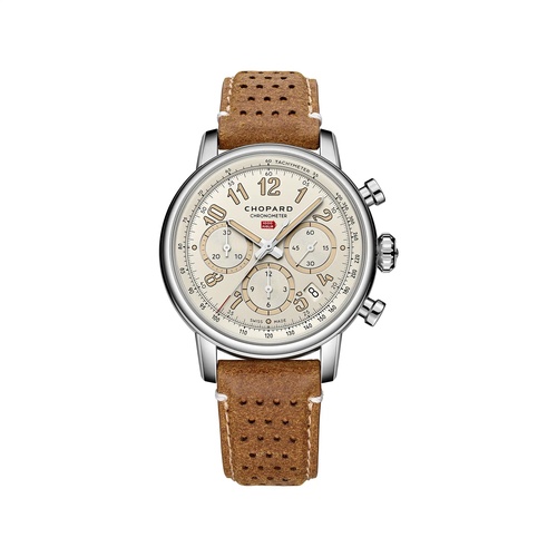 Chopard Mille Miglia Classic Chronograph Raticosa 40.5MM Titanium & Steel Watch