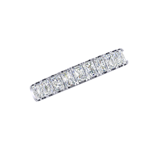 Alson Signature Collection Platinum Shared Prong Diamond Band