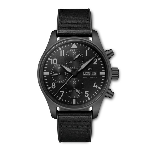 IWC Pilot's Chronograph TOP GUN 41MM Black Ceratanium Watch