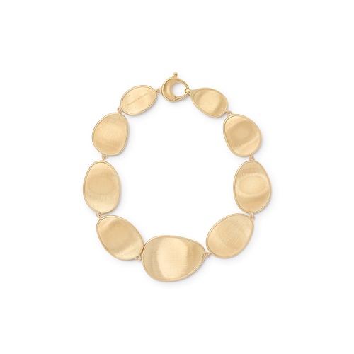Marco Bicego 18K Yellow Gold 7 Lunaria Graduated Petal Bracelet
