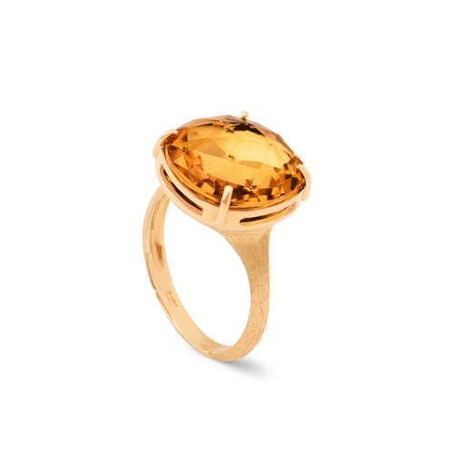 Marco Bicego 18K Yellow Gold Jaipur Color Citrine Cocktail Ring