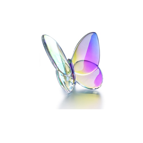 Baccarat Iridescent Clear Lucky Butterfly