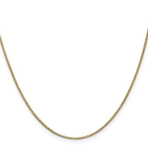 Alson Signature Collection 14K Yellow Gold 16 1MM Box Chain