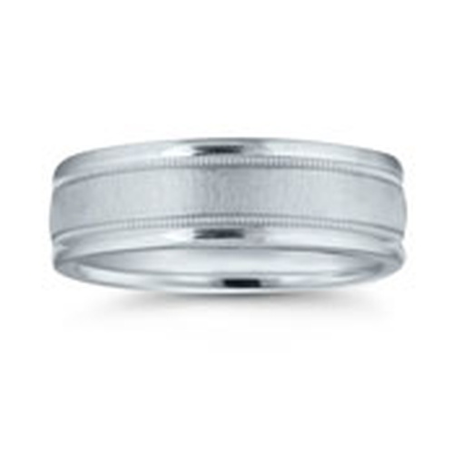 Alson Signature Collection Men's Platinum Wedding Band