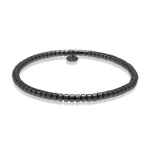Hulchi Belluni Men's 18K Black Gold Tresore Stretch Bead Bracelet Hulchi Belluni Men's 18K Black Gold Tresore Stretch Bead Bracelet