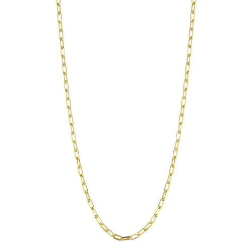Penny Preville 18K Yellow Gold 18 2.2MM Flat Link Chain
