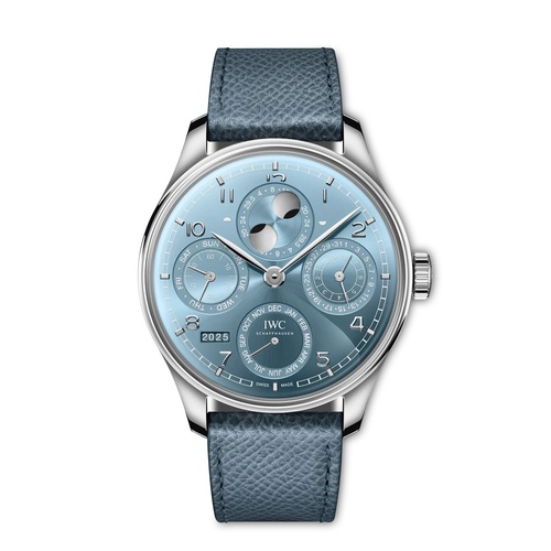 IWC Portugieser Perpetual Calendar 44MM 18K White Gold Watch