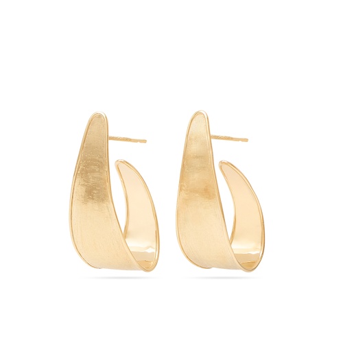 Marco Bicego Lunaria Graduated Medium Hoop Earrings