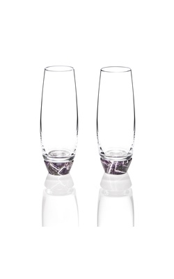 ANNA New York Elevo Champagne Glasses