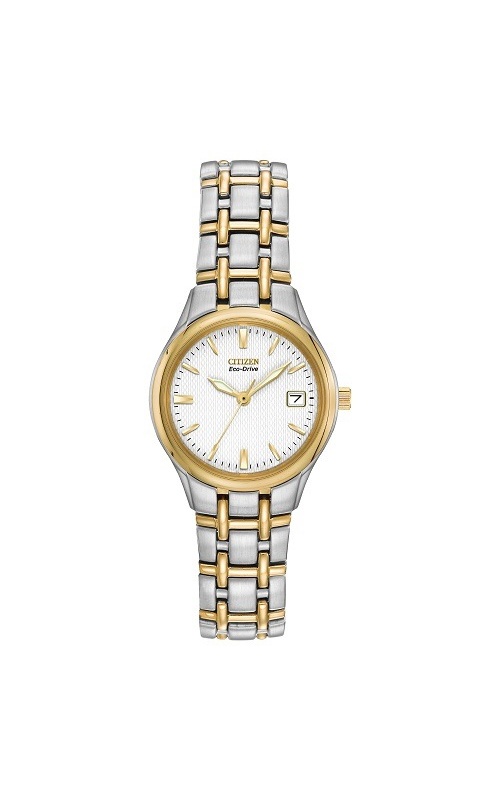 Citizen Ladies Two Tone Stainless Steel Eco-Drive Watch
