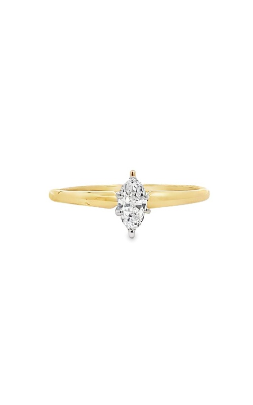 Estate Marquise Diamond Engagement Ring