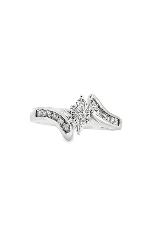 Estate Marquise Diamond Engagement Ring