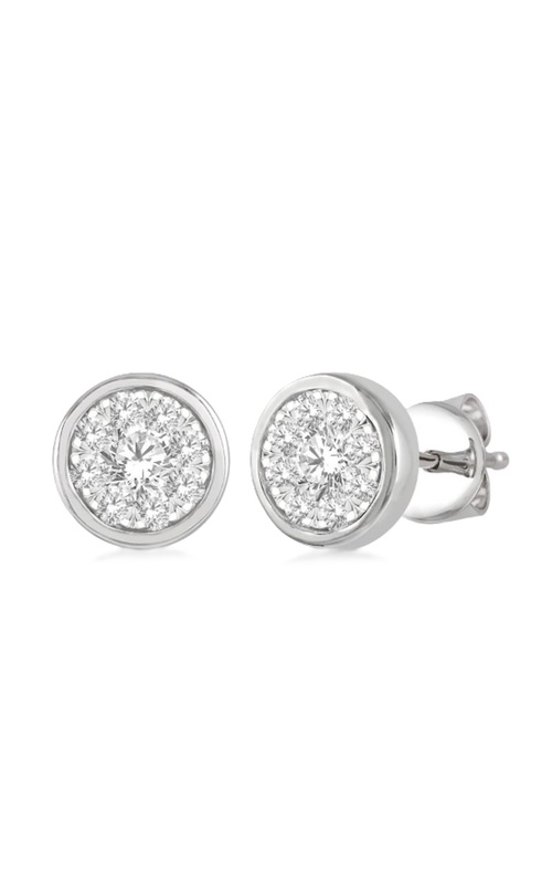 Diamond Cluster Earrings