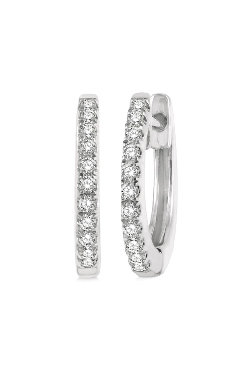 1/6 Ctw Diamond Huggie Earrings
