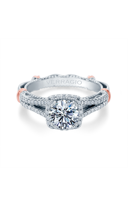 Verragio 14K White Gold Parisian Engagement Ring