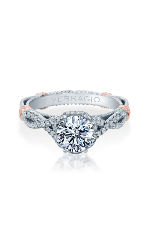 Verragio 14K White Gold Parisian Engagement Ring