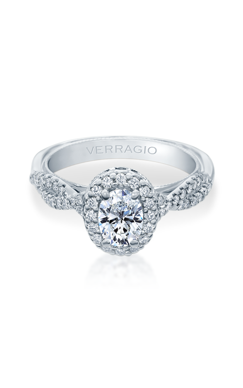 Verragio 14K White Gold Renaissance Engagement Ring