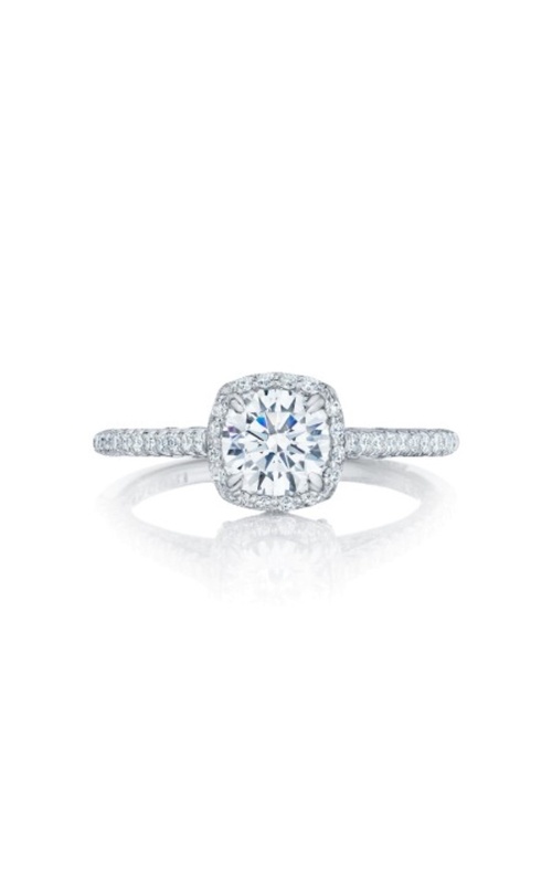 Tacori 18k White Gold Diamond Engagement Ring Semi Mount
