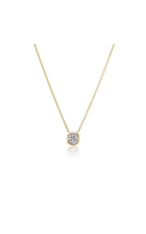 Medewar Signature Collection 1/2 ct Bezel Set Diamond Necklace