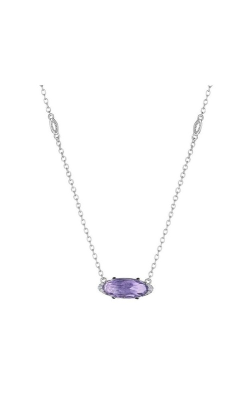 Tacori Amethyst Silver Necklace
