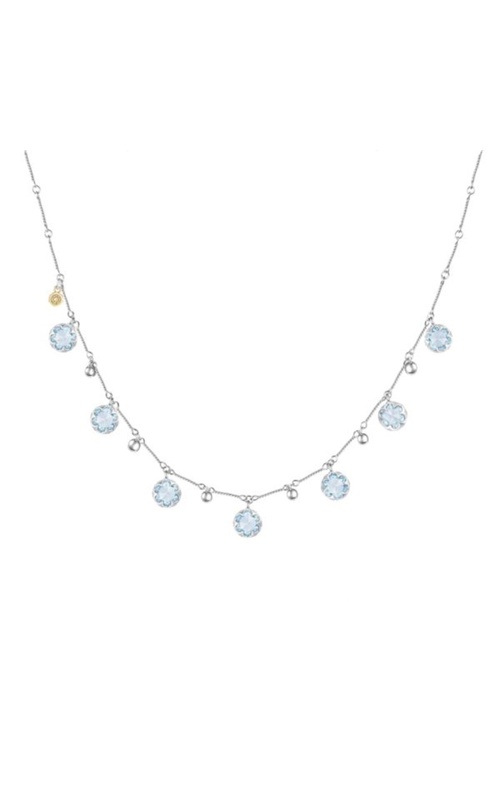 Tacori Sky Blue Topaz Silver Necklace