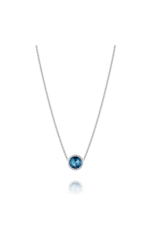 Tacori Blue Topaz Silver Necklace